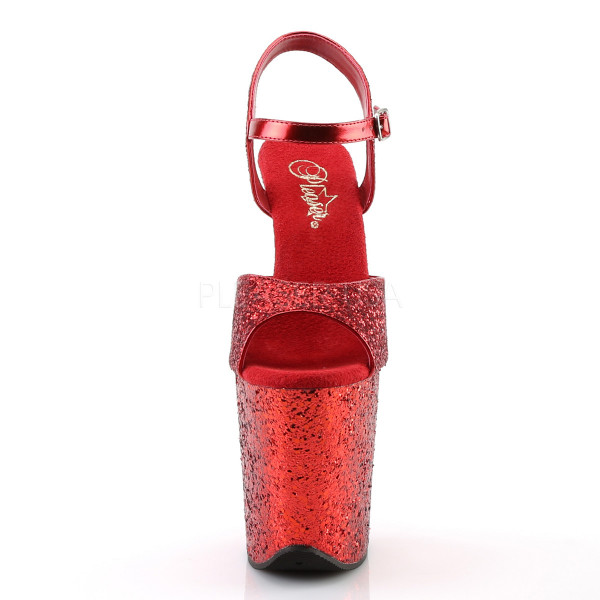 8 inches Heel, 4 inches PF Glitter Ankle Strap Sandal — image 18 of 25