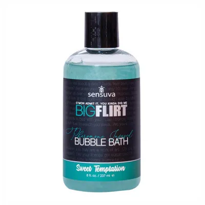 Sensuva Big Flirt Sweet Temptation Pheromone Bubble Bath
