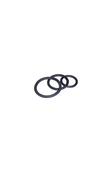 Rubber Ring 3 Piece Set - Black
