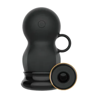 LaViva Jack Hammer Black Vibrating Male Masturbator