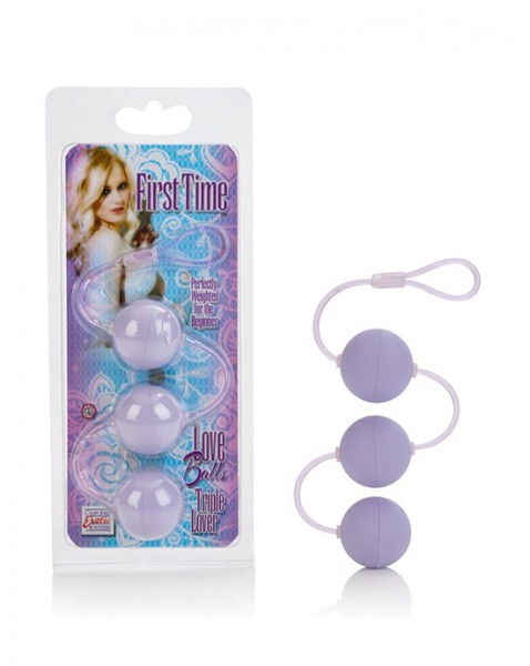 First Time Love Balls Triple Lover - Purple