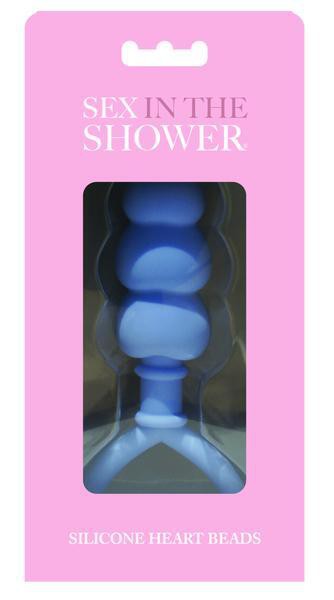 Sex in the Shower Silicone Heart Beads