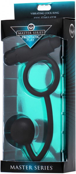 Prostatic Play Odyssey Vibrating Cock Ring and Anal Stimulator