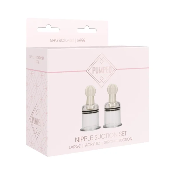 Pumped - Nipple Suction Sets Large - Rose — image 10 of 10