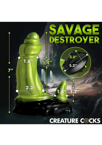 Creature Cocks - Orc Silicone Dildo