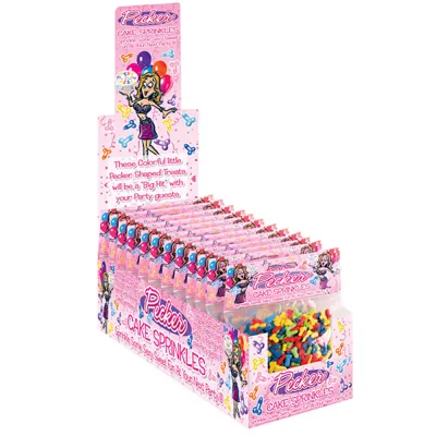 Pecker Cake Sprinkles 16 DP