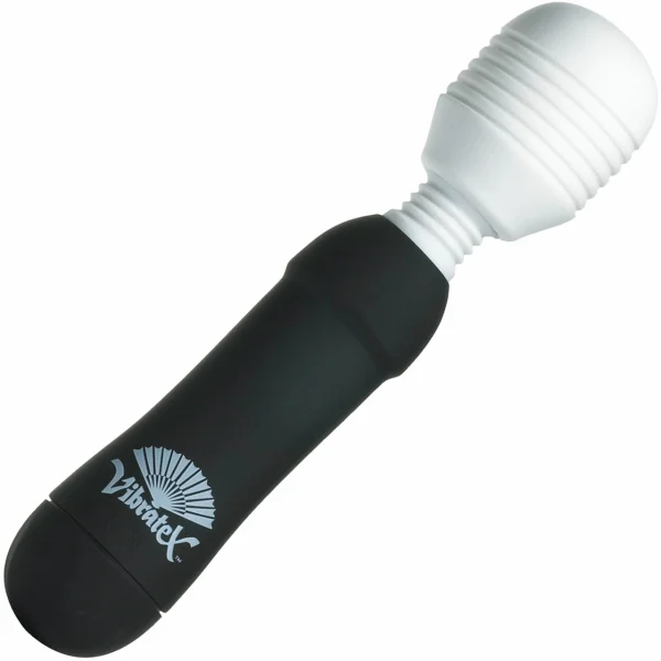 Mystic Powerful Vibrating Silicone Wand - Black
