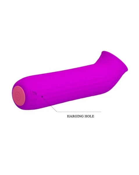 Ford Rechargeable Clitoral Sucker - Purple - 4.5 Inch
