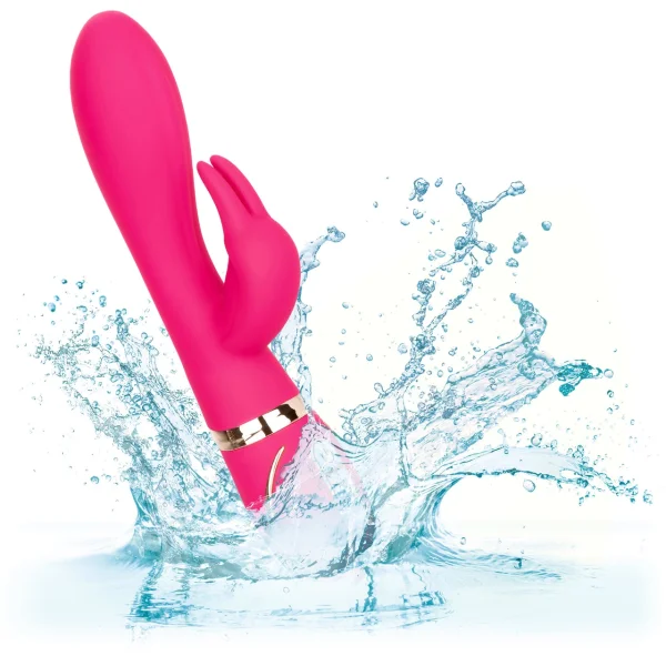 Jack Rabbit Signature Silicone Ultra-Soft Rabbit Dual Stimulation Vibrator by CalExotics