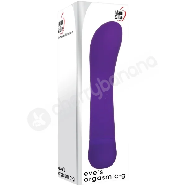 Adam & Eve Eve's Orgasmic-G Purple G-Spot Vibrator