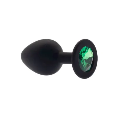 Kink Range Silicone Gemmed Butt Plug 3 1 Inch Medium