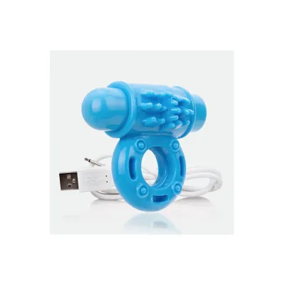 The Screaming O Charged Owow Vibe Ring Blue