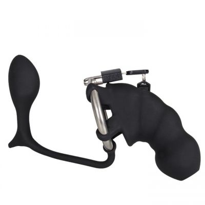 Anal Fantasy Elite Ass Gasm Cock Blocker Chastity Device