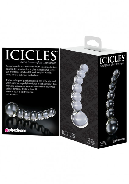 Icicles No. 66 Beaded Glass Massager