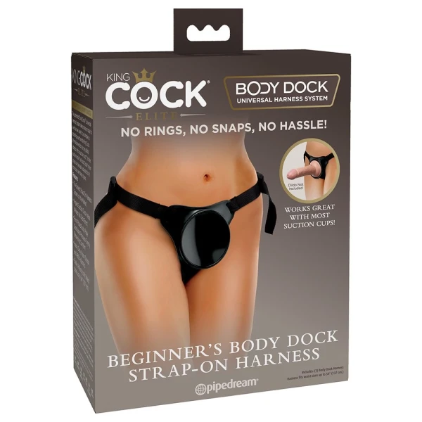 King Cock Elite Beginner's Body Dock Strap-on Harness