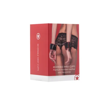 Reversible Wrist Cuffs Red