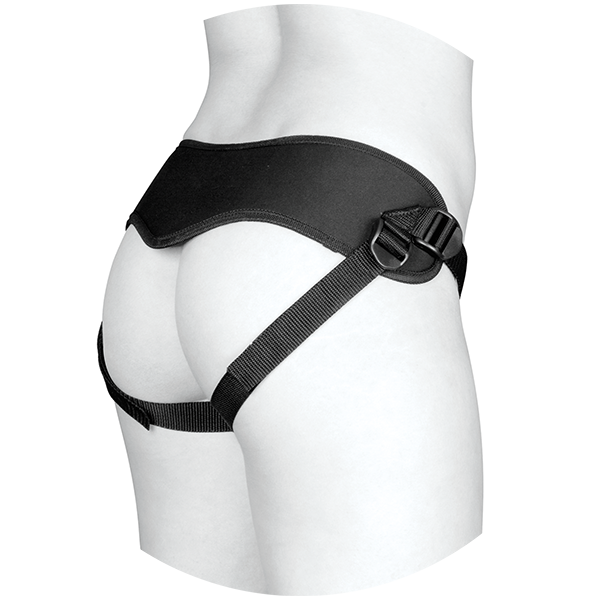 Vac-U-Lock Supreme Harness w/Vibrating Plug