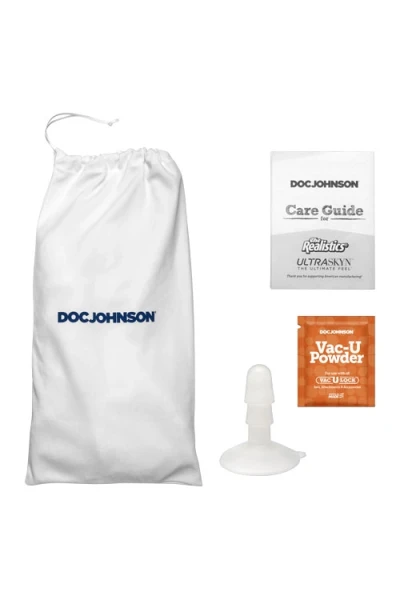 Doc Johnson Signature Cocks Lucas Frost 7.5" Realistic Dildo with Suction Cup