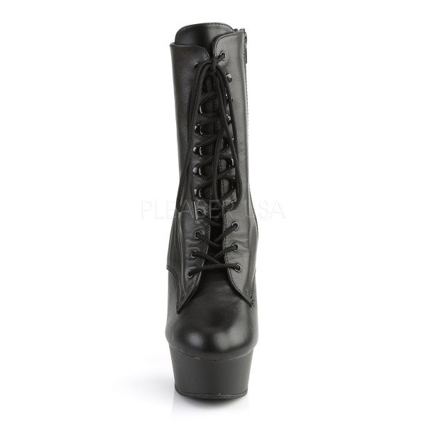 DELIGHT-1020 - 6" Lace-Up PF Ankle Boot, Side Zip — image 10 of 12