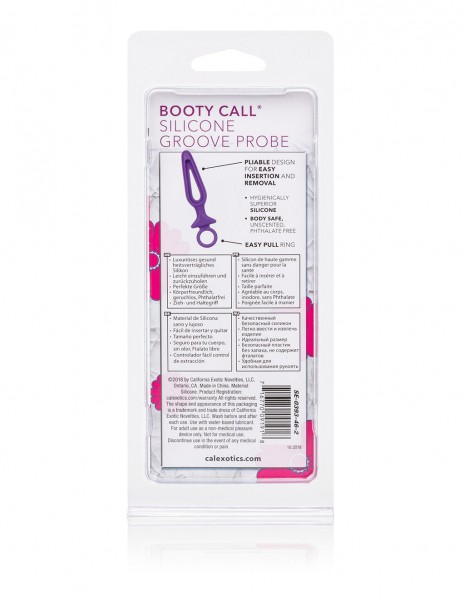CalExotics Booty Call Silicone Groove Anal Probe — image 21 of 21