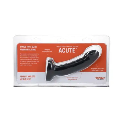 Realistic Dildos Tantus Acute 5 5 In Curved Dildo Medium firm Night Sky