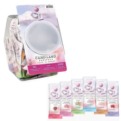 Candiland Glides Asst Pillows 144 Bowl