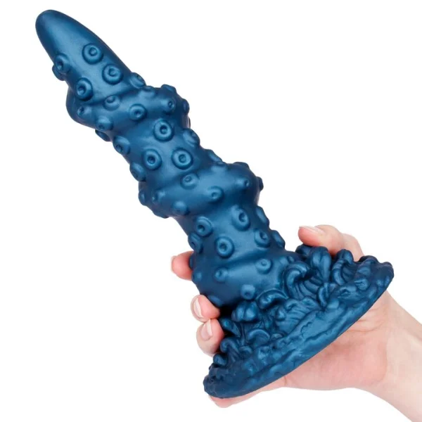 The Naughty-lis Monster Blue Tentacle Dildo – 8.5 Inch — image 5 of 5