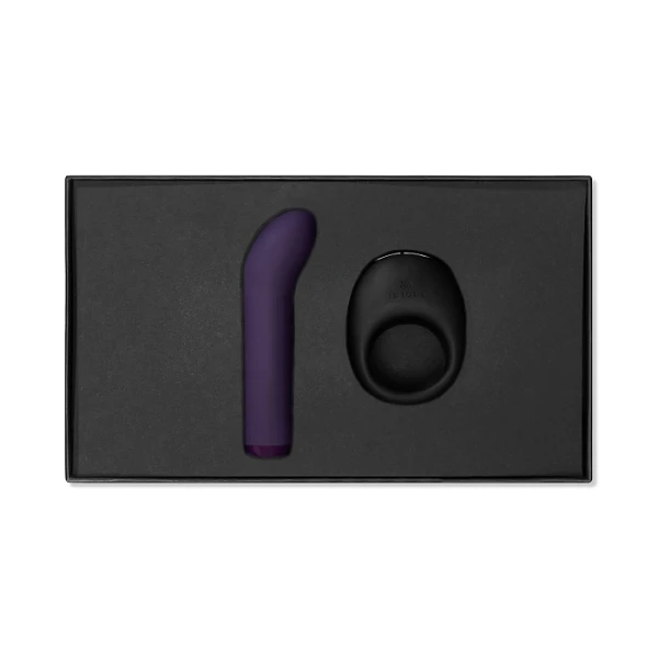Je Joue Couples Collection with Silicone G-Spot Bullet and Mio Vibrating Cock Ring