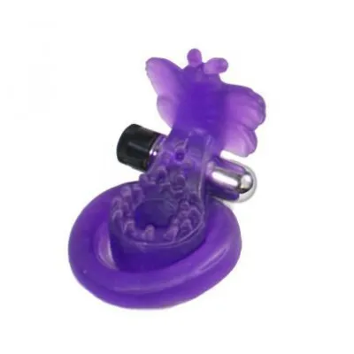 Xtreme Xtasy Butterfly Couples Ring Purple