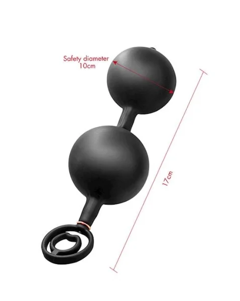 Amore Inflatable Anal Plug - 6.7 Inch