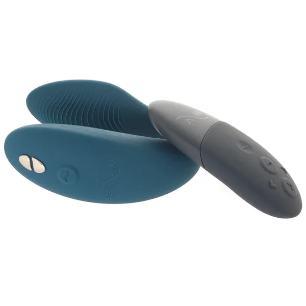 We-Vibe Sync Rechargeable Silicone Remote & App Controlled Couples Vibrator - Green Velvet