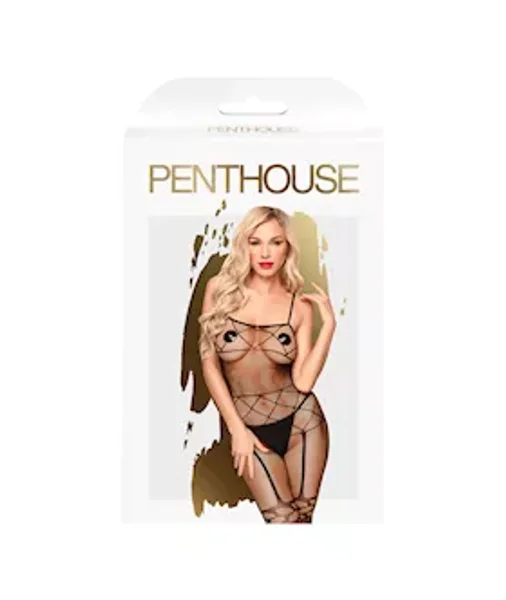 Firecracker Bodystocking - Black - Extra Large — image 4 of 4