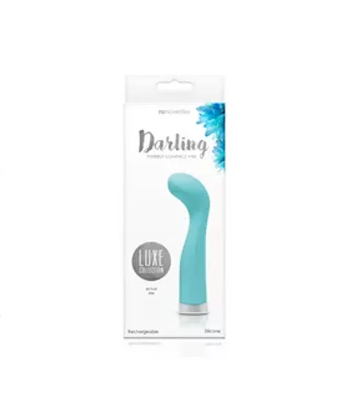 Luxe Darling G-spot Vibrator - Aqua - 4.5 Inch — image 4 of 4