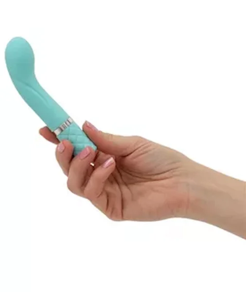 Pillow Talk Racy Mini Massager - Teal - 5 Inch — image 9 of 12