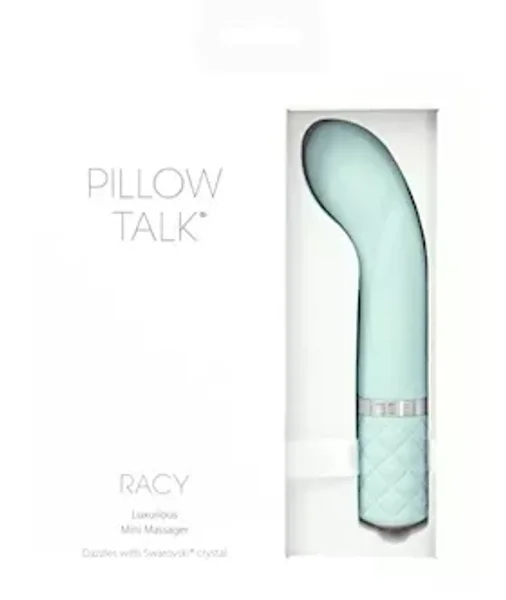 Pillow Talk Racy Mini Massager - Teal - 5 Inch — image 12 of 12