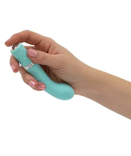 Pillow Talk Racy Mini Massager - Teal - 5 Inch — image 10 of 12