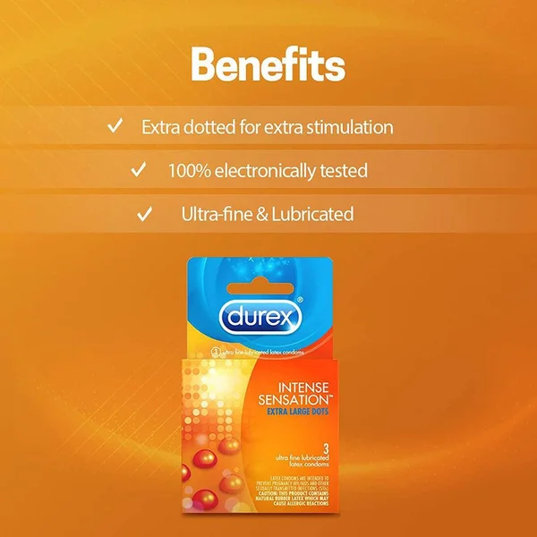 Durex Intense Sensation Condoms | 3-Pack — image 7 of 9