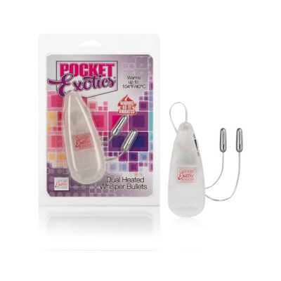 Pocket Exotics Dual Heated Whisper Bullet