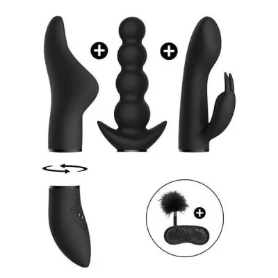 Switch Interchangeable Vibrator Pleasure Kit