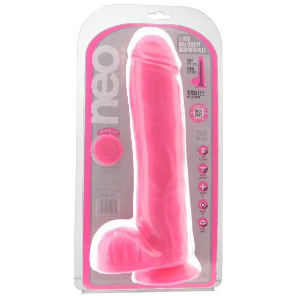 Neo 11 Inch Dual Density Ballsy Dildo
