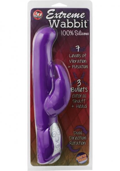 Extreme Wabbit Silicone Rabbit Vibrator Waterproof Lavender — image 4 of 4