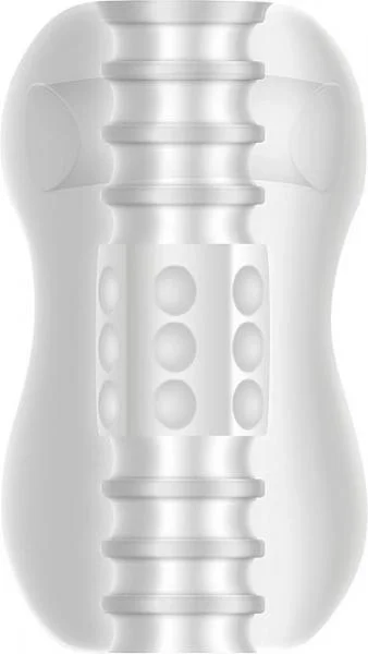 The Crackle Rechargeable Compact Stroker Clear