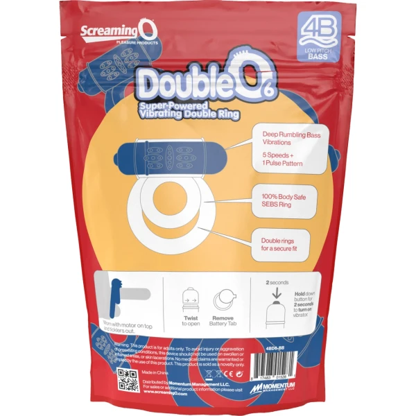 Screaming DoubleO 6 Ring Vibrator