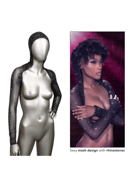 Radiance Hooded Shoulder Shrug By CalExotics