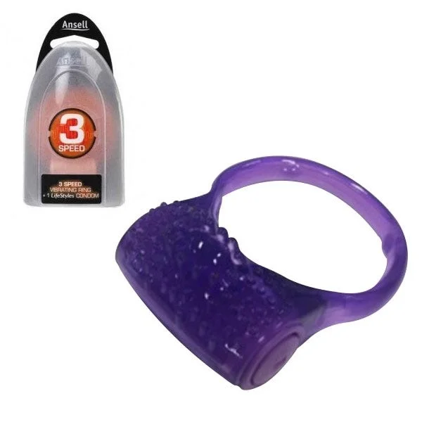 Ansell SKYN Intense Condoms 5 Pack with Vibrating Ring
