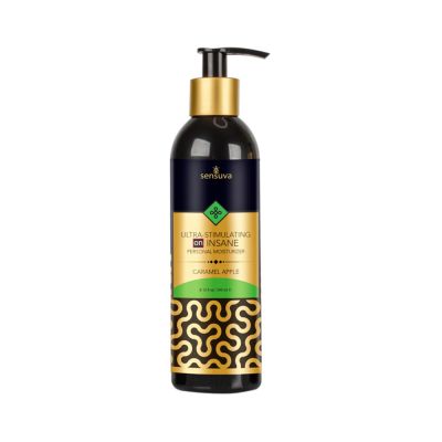 Sensuva Ultra Stimulating On Insane Moisturizer Caramel Apple 8 12oz