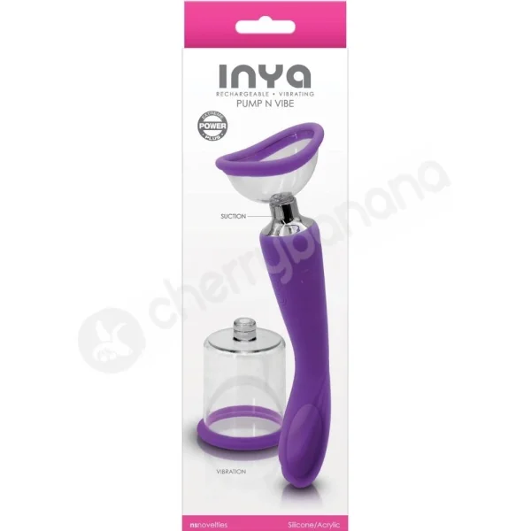 Inya Pump & Vibe Purple Dual Function Wonder Toy