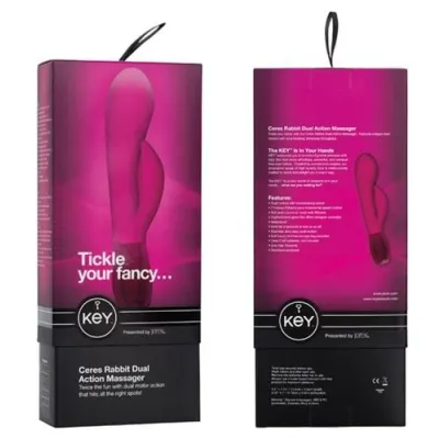 Key Ceres Rabbit Raspberry Pink