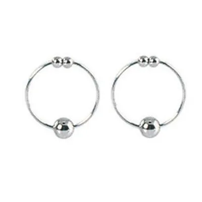 Nipple Play Non Piercing Nipple Rings Silver