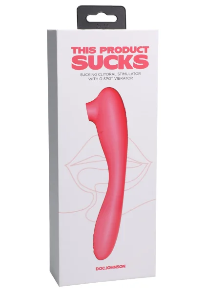 This Product Sucks - Sucking Clitoral Stimulator with Bendable G-Spot Vibrator